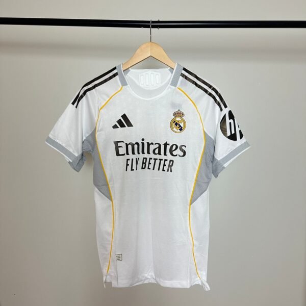 Spanish Club Real Madrid Home Kit 25-26 T-Shirt